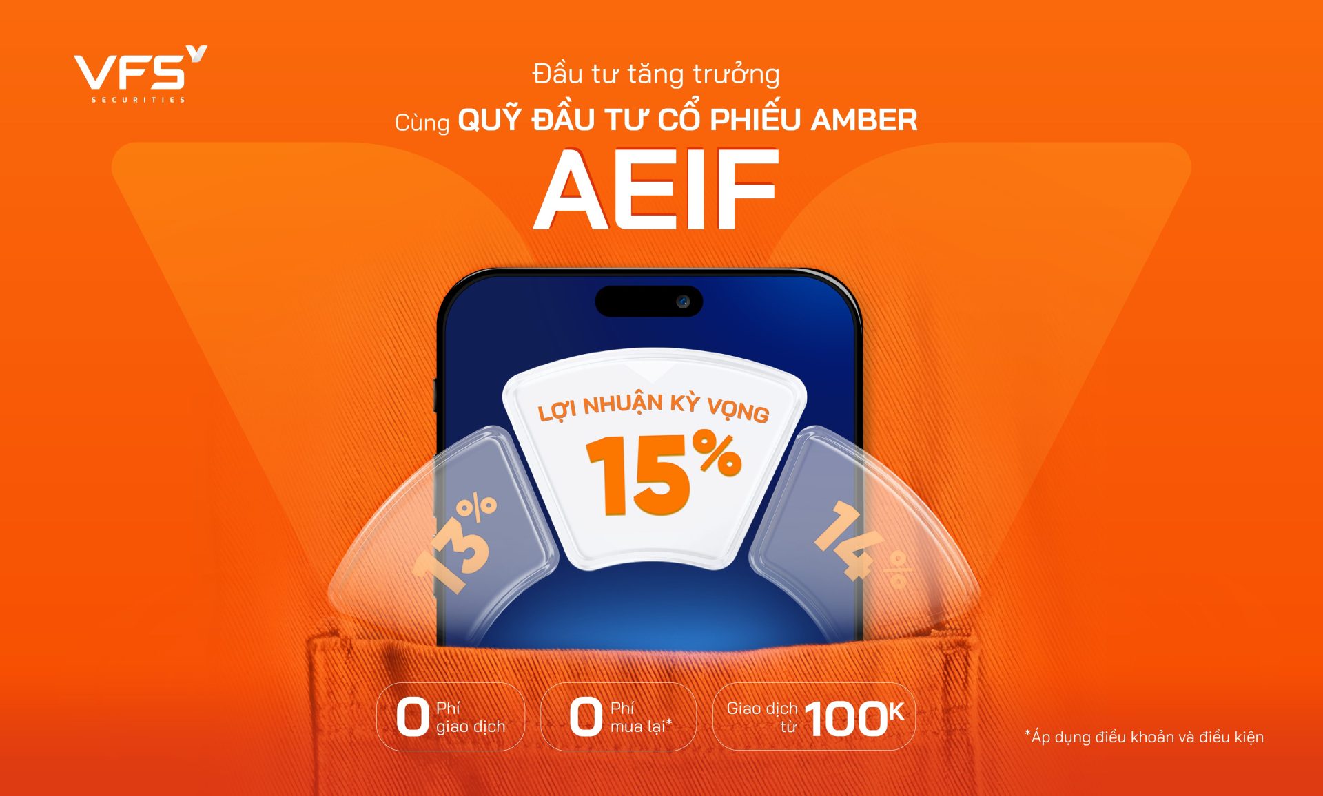 ĐẦU TƯ TĂNG TRƯỞNG CÙNG QUỸ ĐẦU TƯ CỔ PHIẾU AMBER (MÃ CCQ: AEIF)