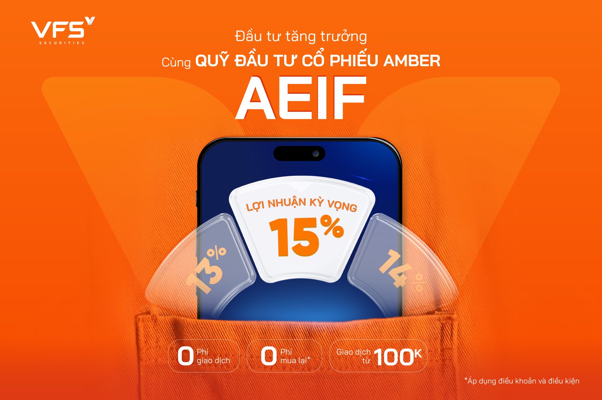 ĐẦU TƯ TĂNG TRƯỞNG CÙNG QUỸ ĐẦU TƯ CỔ PHIẾU AMBER (MÃ CCQ: AEIF)
