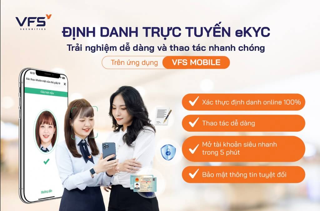 Giao dịch và đặt lệnh an toàn tại nền tảng bảo mật cao VFS mobile 
