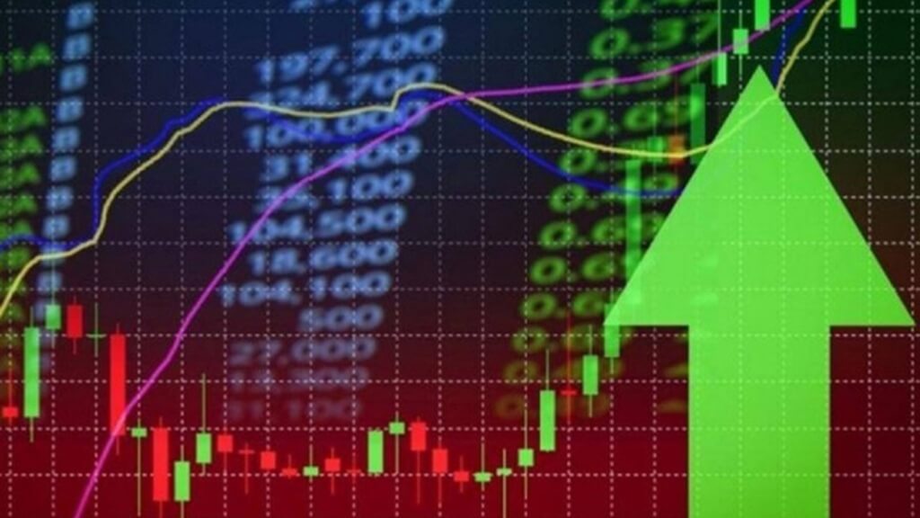 Ví dụ cách đọc bảng giá chứng khoán khi cổ phiếu có xu hướng tăng mạnh